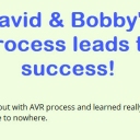 David and Bobby's process leads to success!