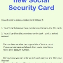 When to order a new Social Security Card