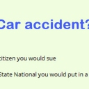 Car accident?